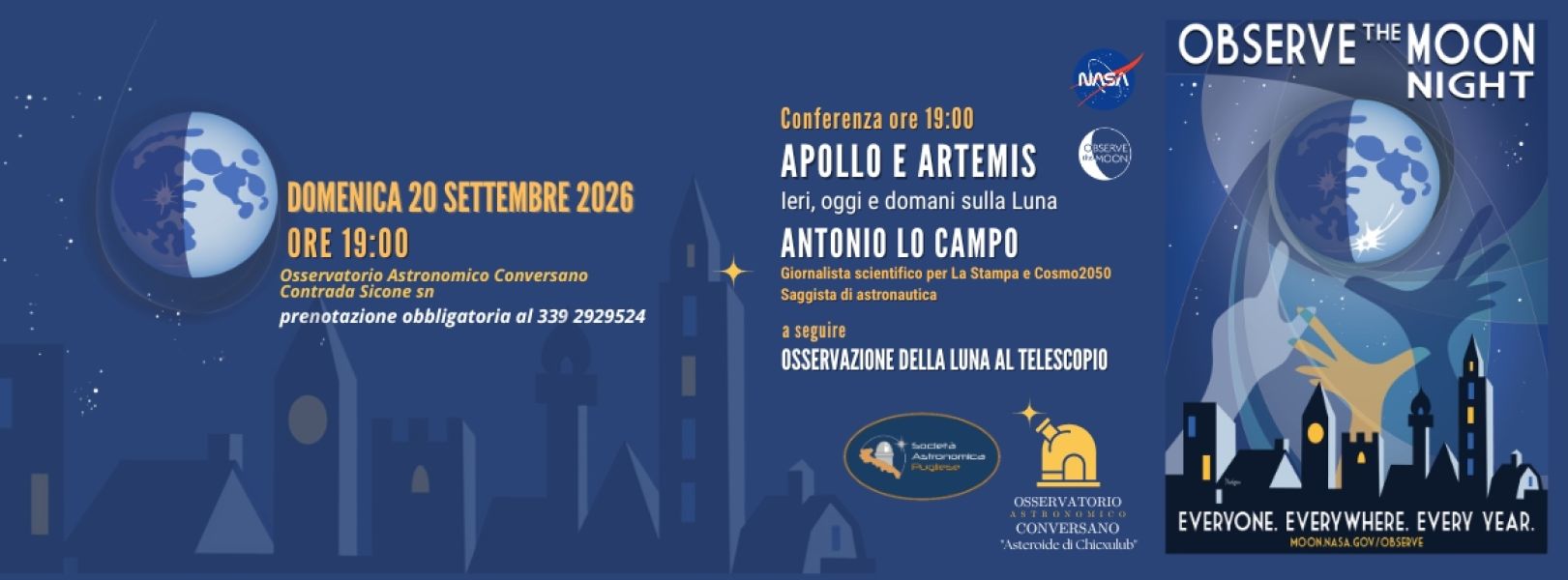 IOMN 2026 - International Observe the Moon Night