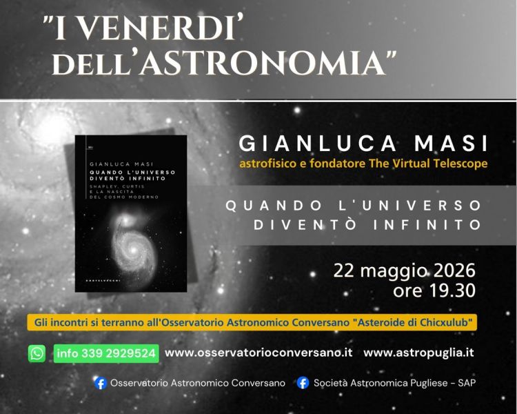 GIANLUCA MASI presenta QUANDO L'UNIVERSO DIVENTO' INFINITO